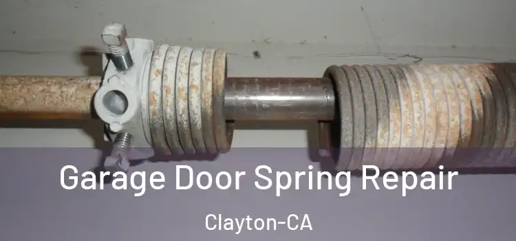 Garage Door Spring Repair Clayton-CA